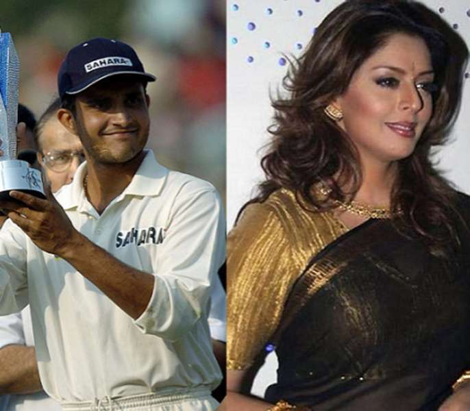 top-10-cricketers-relation-with-bollywood-celebrities-Nagma-and-Sourav-Ganguly