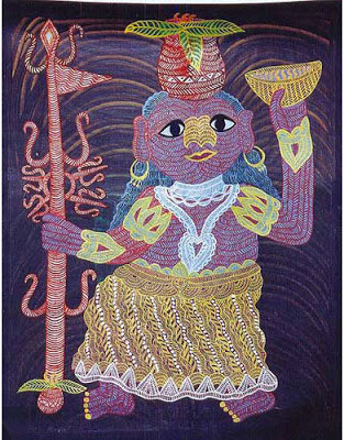 indian-folk-art-tribal-art-paintings-styles-Gond-Tribal-Art