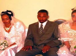 A country where men have to have two marriages is necessary, otherwise...