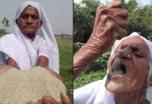 Amazing This woman is alive with the help of sand