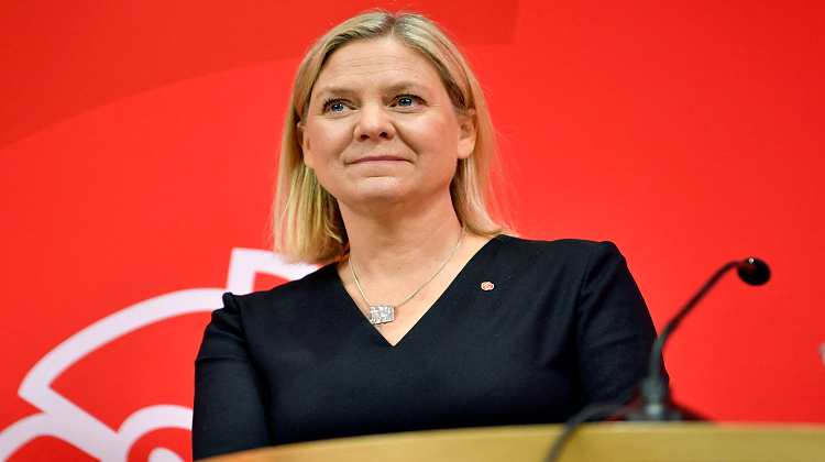 Magdalena Andersen, the first female prime minister of Sweden