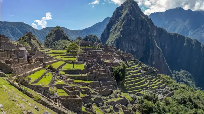 mysterious place Machu Picchu