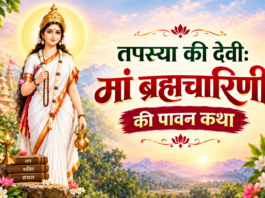 Maa-Brahmacharini-Devotional-Poster